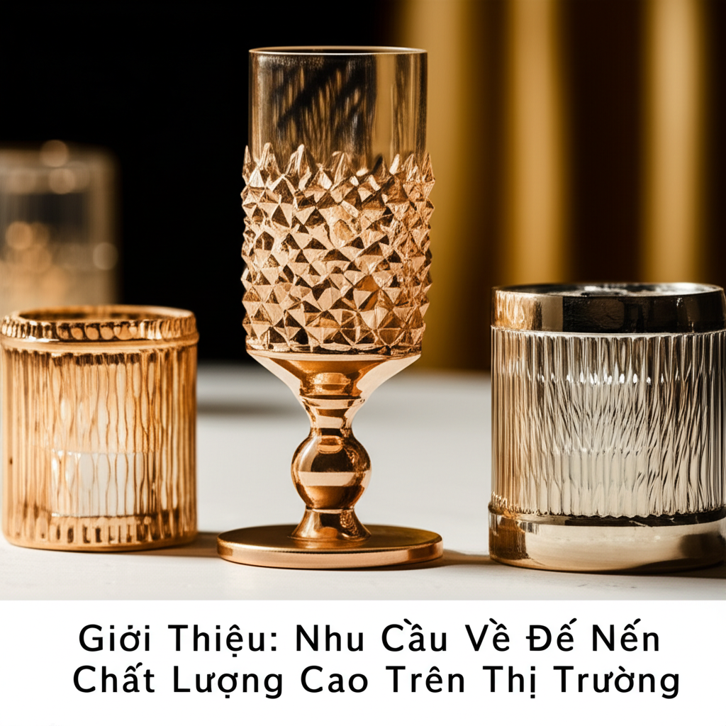 Giới Thiệu: Nhu Cầu Về Đế Nến Chất Lượng Cao Trên Thị Trường